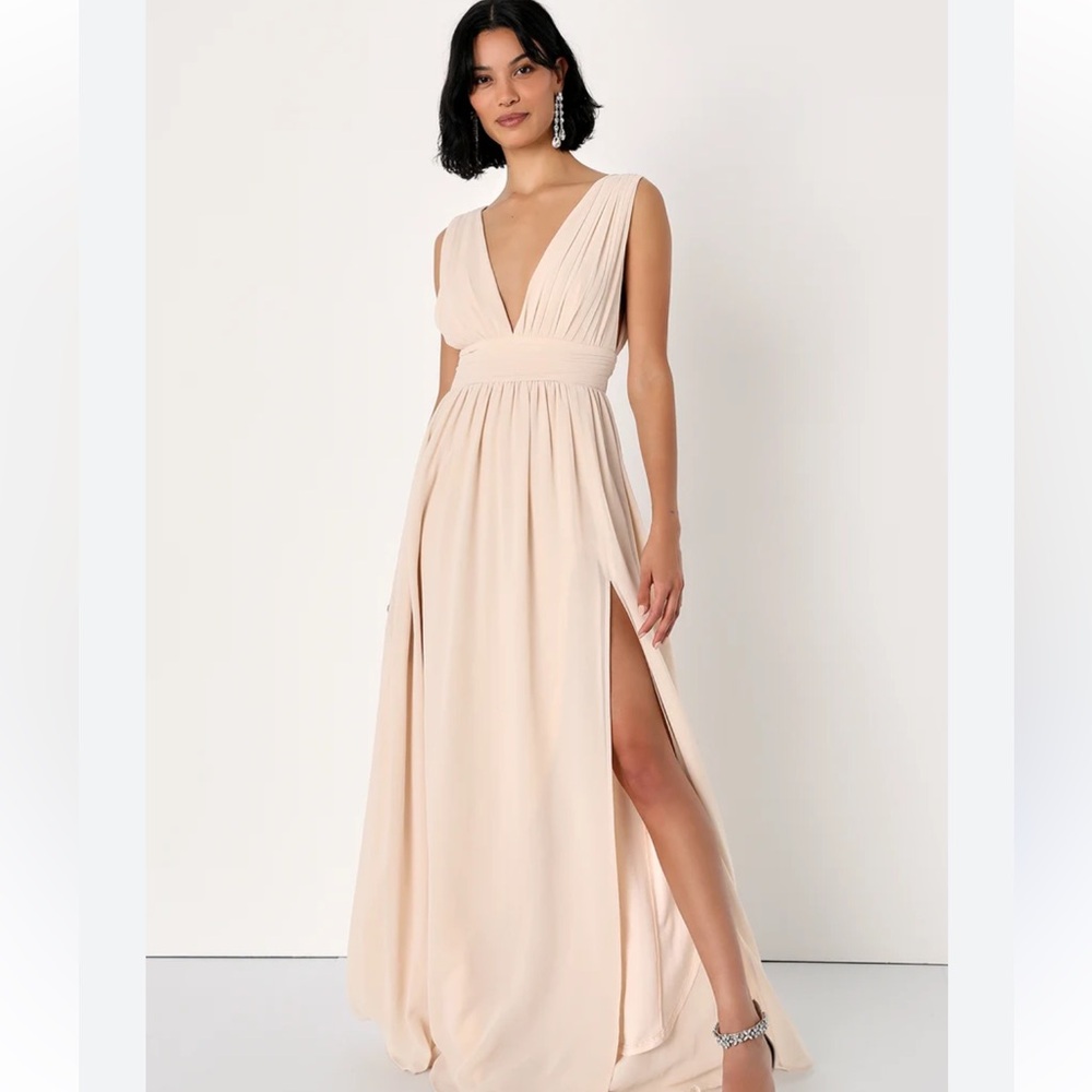 NWT Lulus Heavenly Hues Maxi Dress